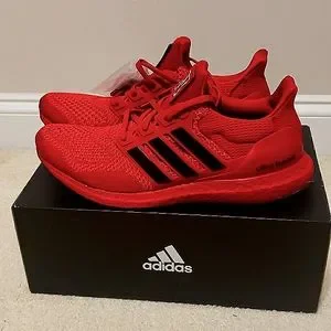 BRAND NEW ADIDAS ULTRABOOST 1.0 WITH TAGS SIZE 10 DARK RED NEW Men main image 2